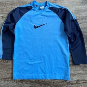 Nike Vibrant Blue Athletic Top